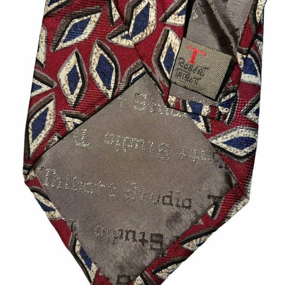 Robert Talbott Classic Pointed Italian Silk Tie - Picture 9 of 10